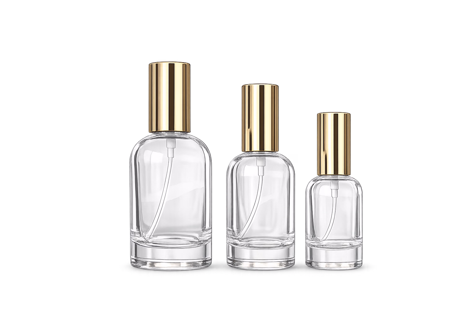 Flaconi in vetro da 30ml, 50ml e 100ml per profumi equivalenti Le Bolle